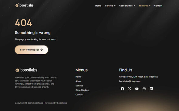 Boostlabs – SEO & Digital Marketing Elementor Template Kit