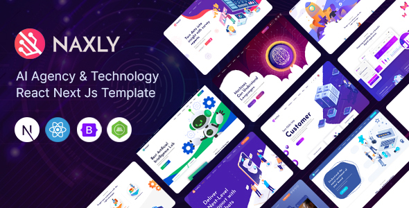 Naxly - Data Science & Analytics React Next Js Template