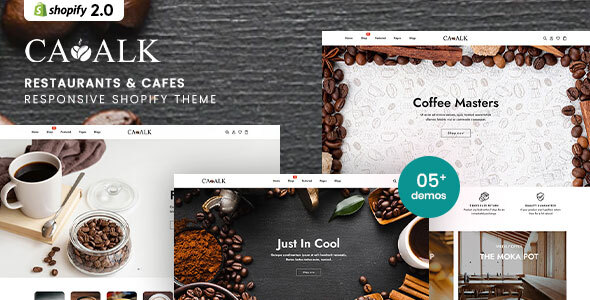 Cawalk - Restaurants & Cafes Responsive Shopify Theme