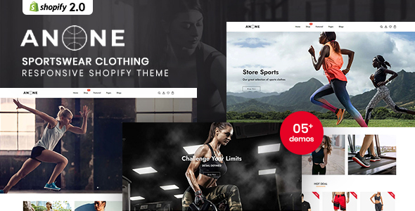 Anone - Sportswear Clothing Responsive Shopify Theme