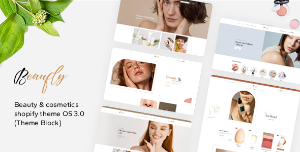 Beaufly - Beauty and Cosmetics Shopify Theme with AI (Theme Block)