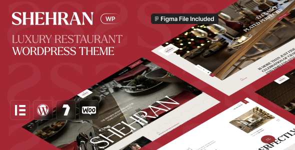 Shehran - Restaurant WordPress Theme