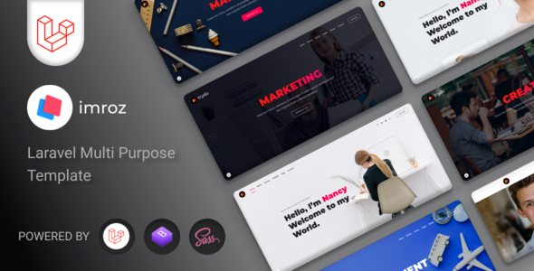 Imroz - Agency and Portfolio Laravel 12 Template