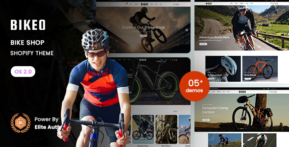 Bikeo - Bike Shop Shopify 2.0 Theme
