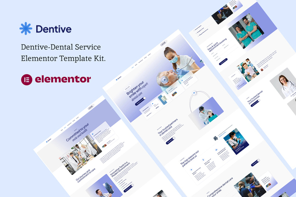 Dentive - Dental Care Elementor Template Kit