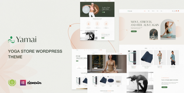 Yamai – Yoga Store WordPress Theme with AI