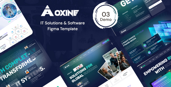 oxine-  IT Solutions & Software Template