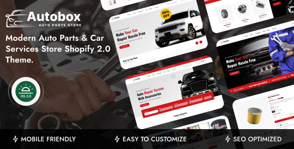 Autobox - Auto Parts & Car Accessories Shopify Theme