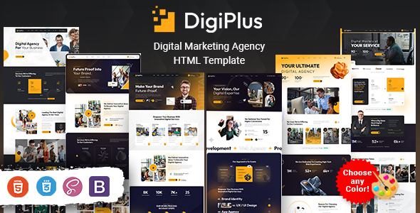 Digiplus - Digital Marketing Agency HTML
