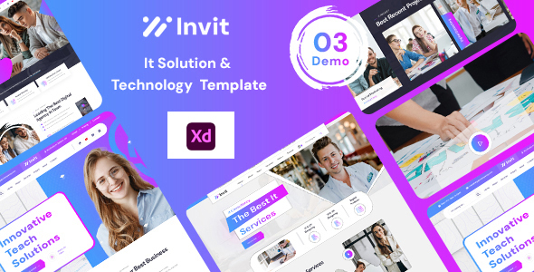 Invit- IT Solutions & Technology xd Template