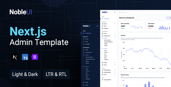 NobleUI - Next.js Admin Dashboard Template