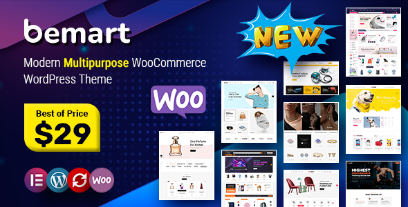 Bemart – Modern Multipurpose WooCommerce WordPress Theme product preview