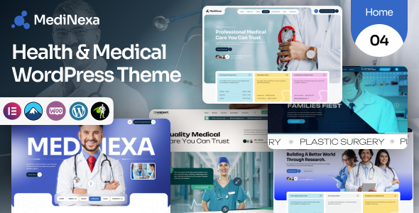 Medinexa - Health & Medical WordPress Theme