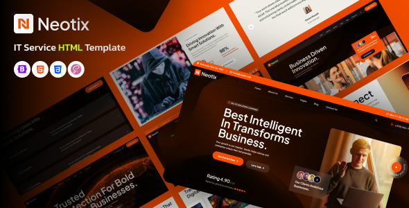 Neotix – IT Service and Technology HTML Template