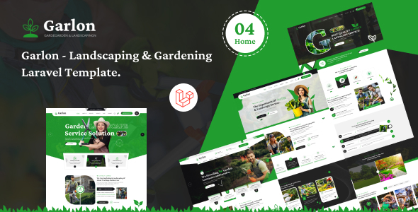 Garlon – Gardening and Landscaping Laravel Template listing image