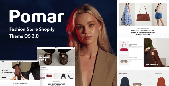 Pomar – Fashion Store Shopify Theme with AI (Theme Block)