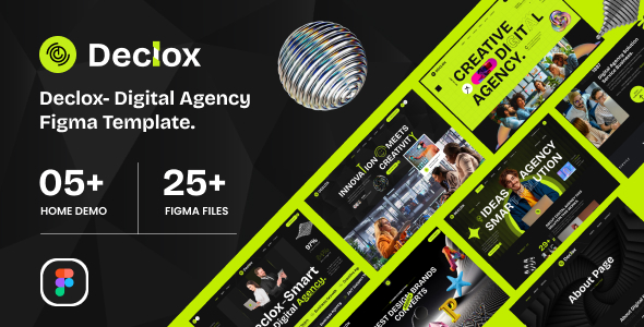 Declox - Digital Agency Figma Template