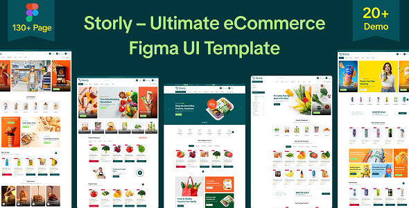 Storly - Ultimate eCommerce Figma UI Template