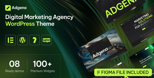 Adgena - SEO & Marketing Agency WordPress Theme