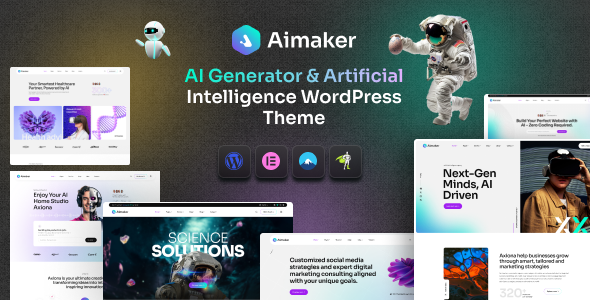 Aimaker - AI Agency & Technology WordPress Theme