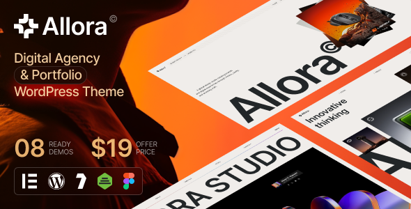 Allora - Creative Agency & Portfolio WordPress Theme