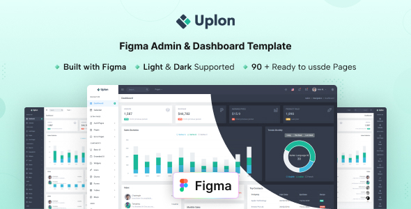 Uplon - Admin & Dashboard Figma Template