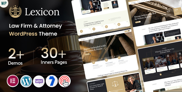 Lexicon - Law Firm & Attorney WordPress
