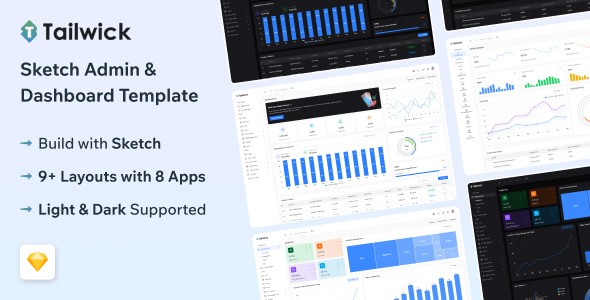 Tailwick - Sketch Admin Dashboard Template