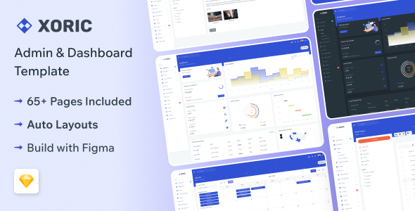 Xoric - Sketch Business Analytics & Admin Dashboard Template