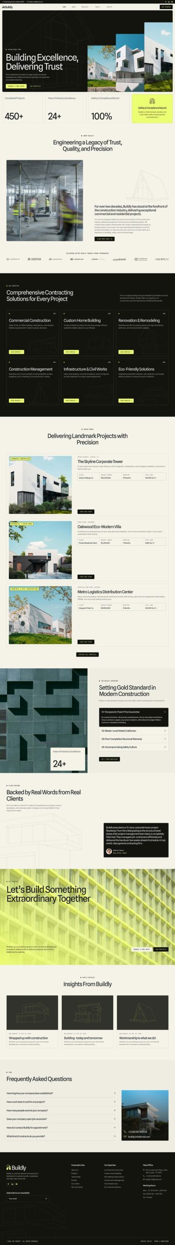 Buildly - Contractor & Construction Elementor Template Kit