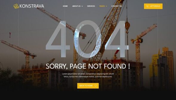 Konstrava - Building Construction Elementor Template Kit