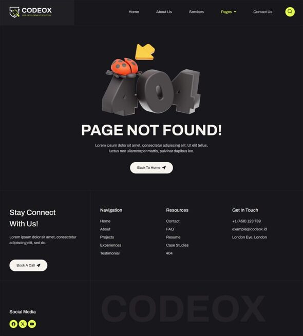 Codeox - Web Development Solution Elementor Template Kit