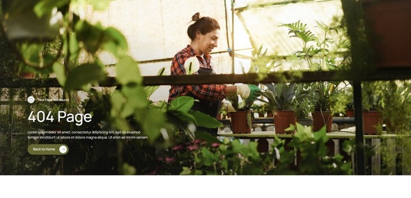 Amon - Nursery & Gardening Elementor Template Kit