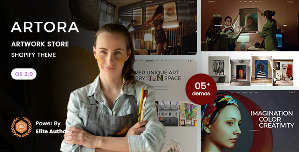 Artora - Artwork Store Shopify 2.0 Theme