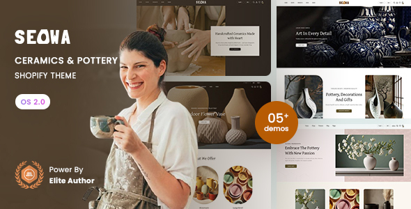 Seowa - Ceramics and Pottery Shopify 2.0 Theme