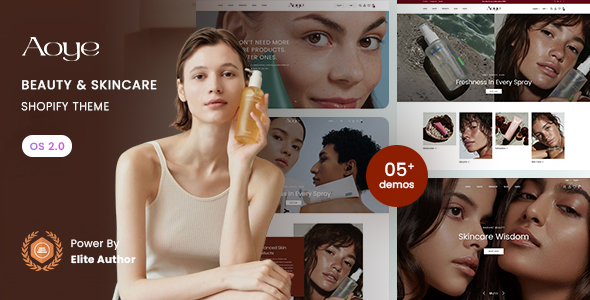 Aoye - Beauty & Skincare Shopify 2.0 Theme