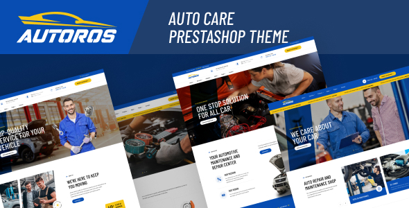 Leo Autoros Elementor -  Car Repair Services Prestashop Theme
