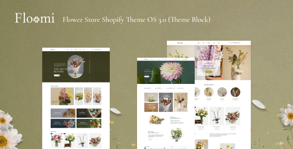 Floomi – Flower Store Shopify Theme with AI (Theme Block)