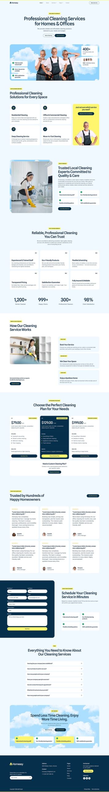 Homeasy - Local Home Services Elementor Template Kit