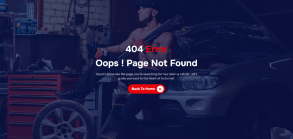 Automart - Car Repair & Auto Services Elementor Template Kit