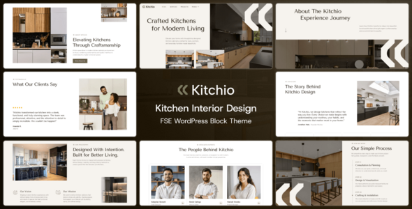 Kitchio – Kitchen Cabinets & Furniture FSE WordPress Block Theme