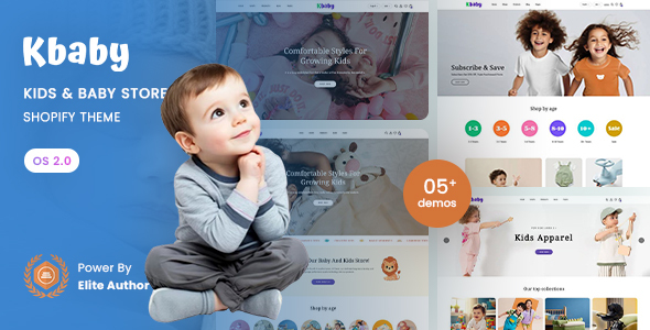 Kbaby - Kids Store & Baby Shop Shopify 2.0 Theme