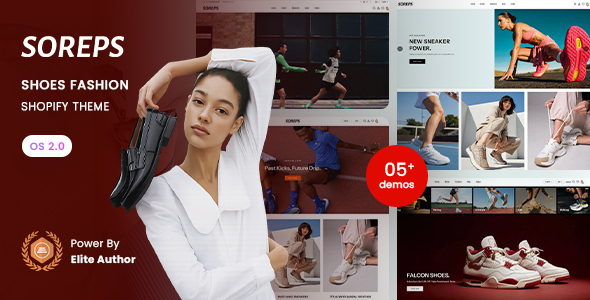 Soreps - Shoes Fashion Store Shopify 2.0 Theme