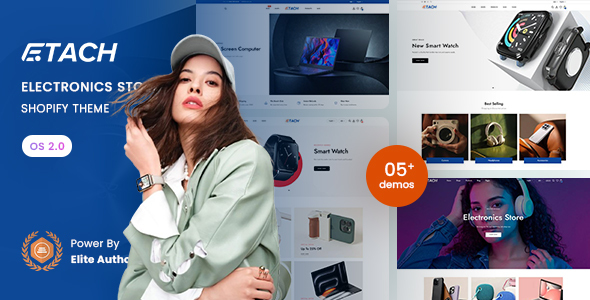 Etach - Electronics Store Shopify 2.0 Theme