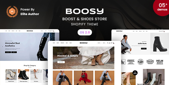 Boosy - Boost & Shoes Store Shopify 2.0 Theme