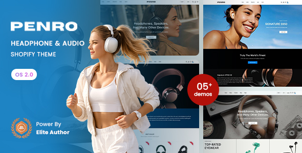Penro - Headphone & Audio Shopify 2.0 Theme