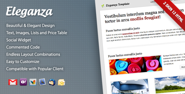 Eleganza Email Template