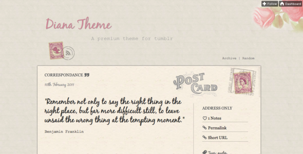 Diana Theme