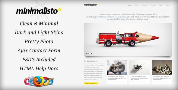 Minimalisto Html Template