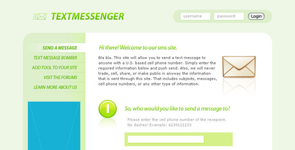 TextMessenger